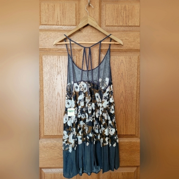 Free People Floral Tunic Tank Top - Picture 3 of 3